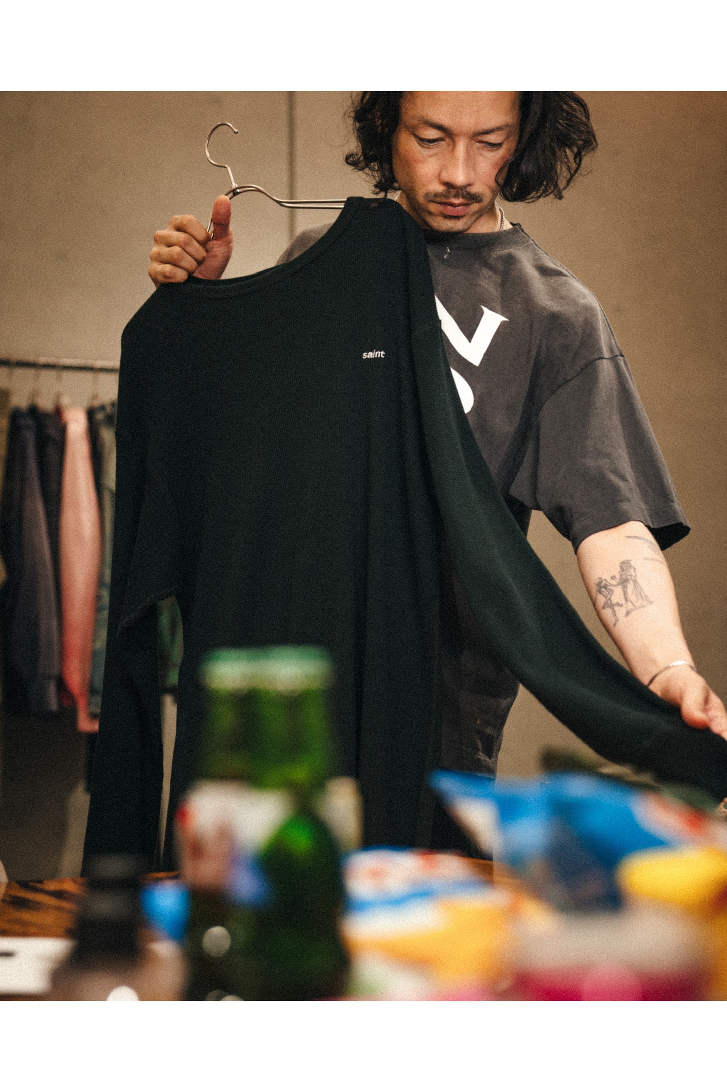 THARMAL SHIRT/THARMAL/BLACK