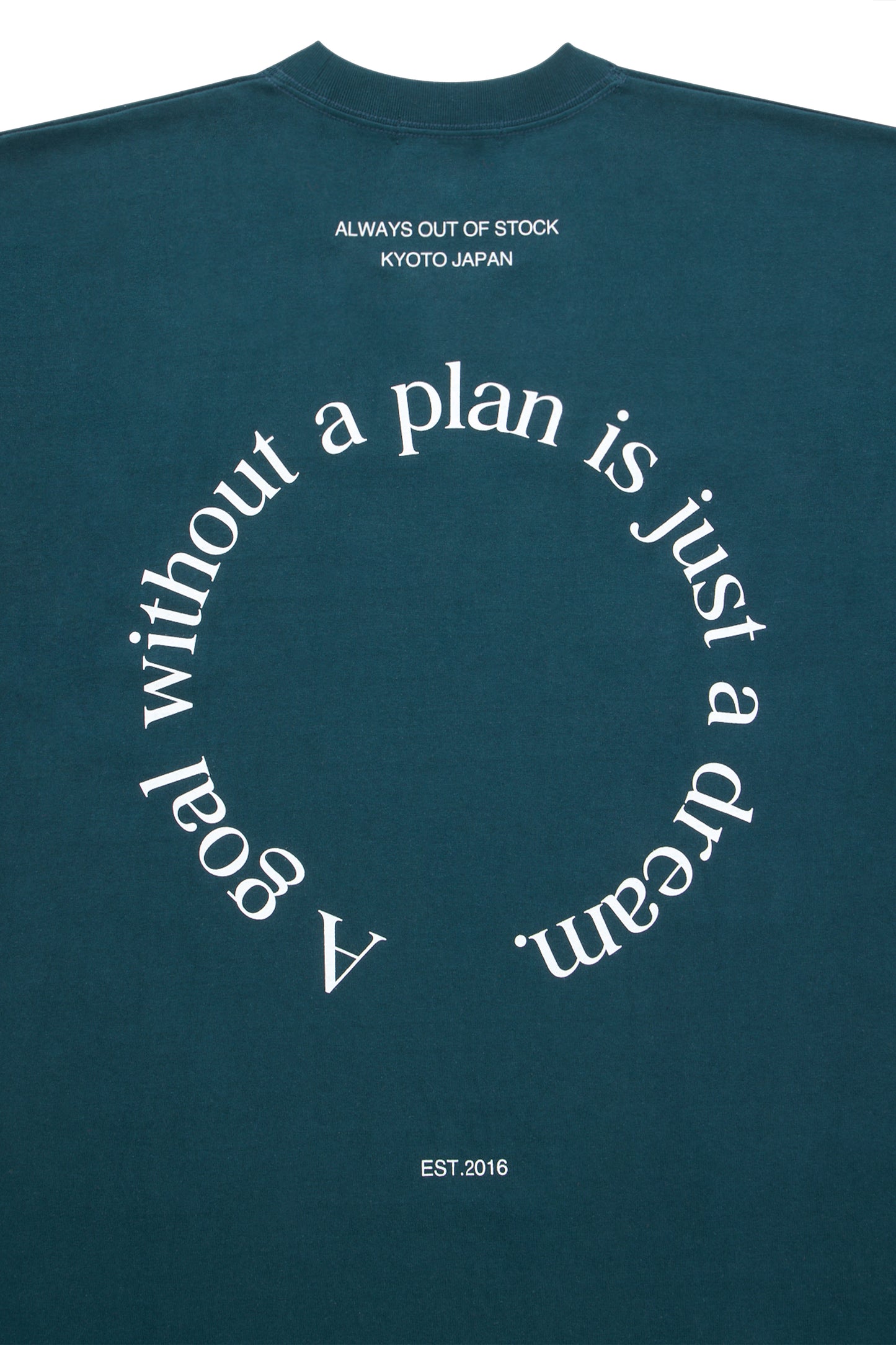 A GOAL WITHOUT A PLAN DROP L/S TEE