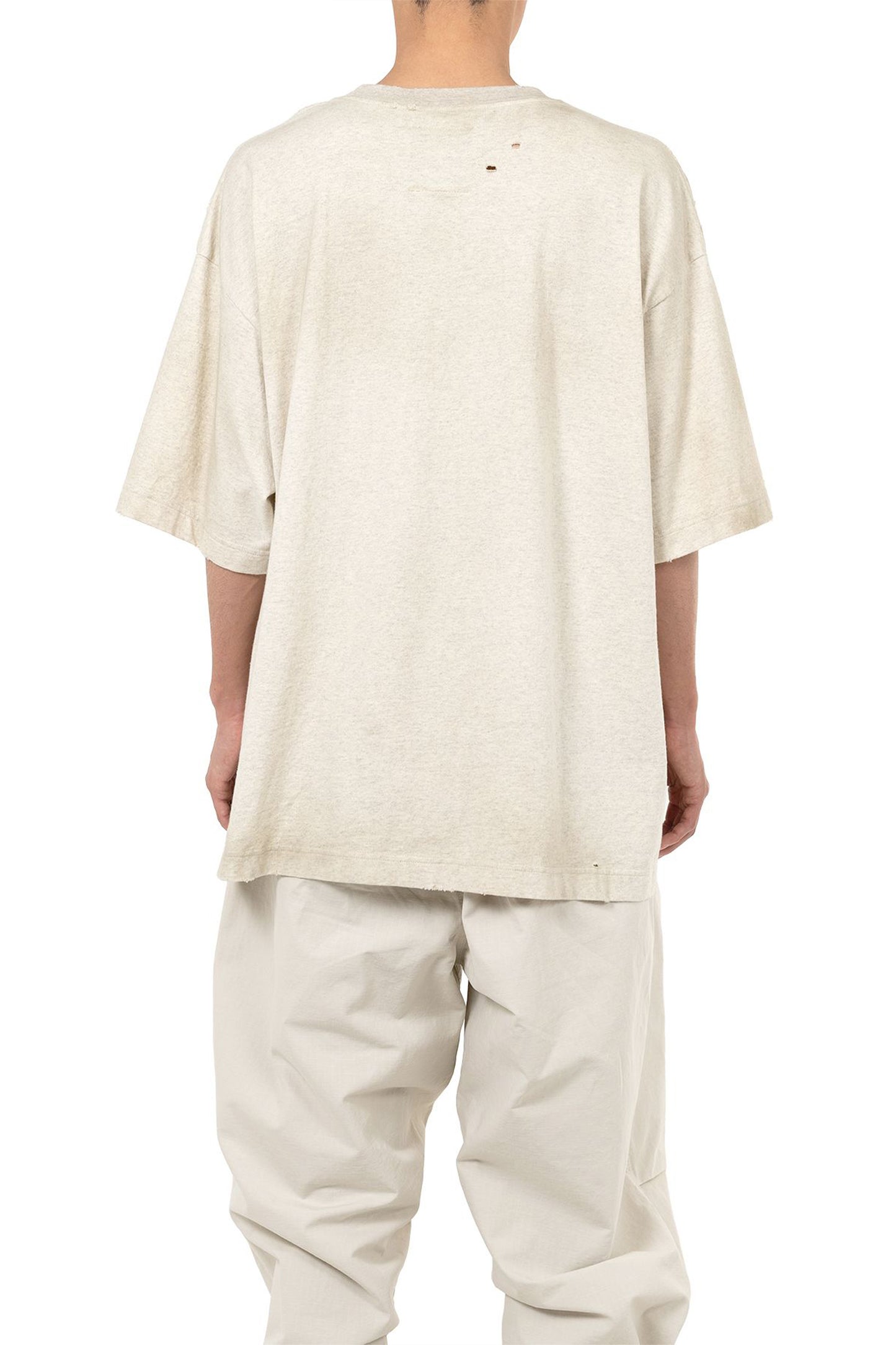 EMBELLISHED DISTRESSED TEE