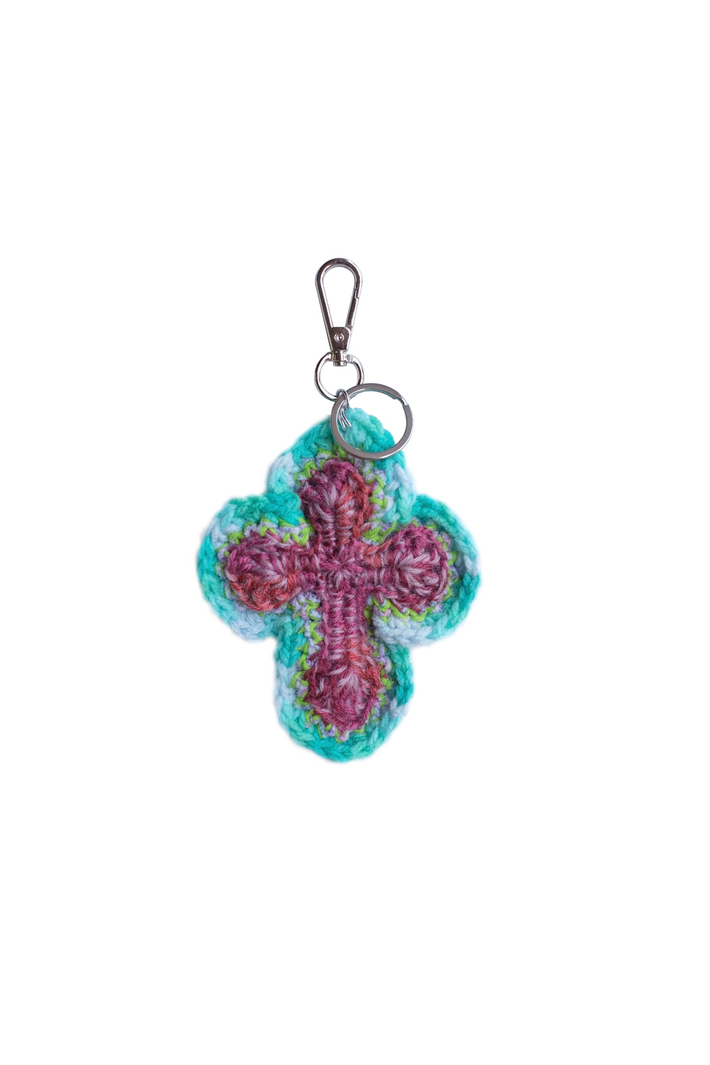 Knit keychain