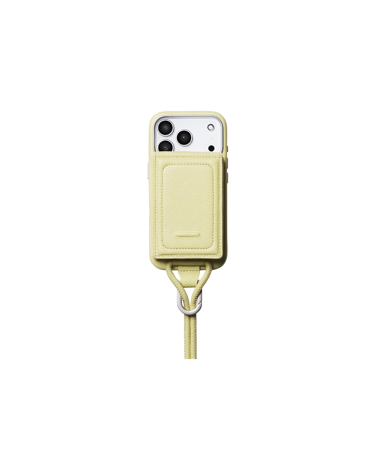 iPhoneアクセサリー-ストラップ付レザーウォレット