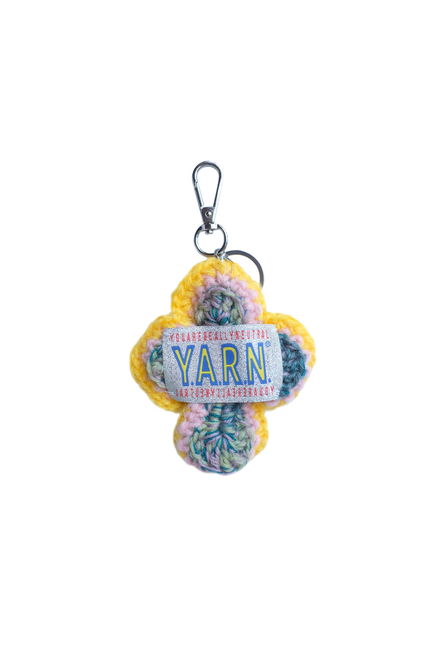 Knit keychain