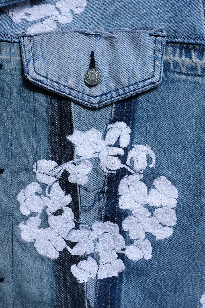 CTN WREATH TRK JKT/BLU