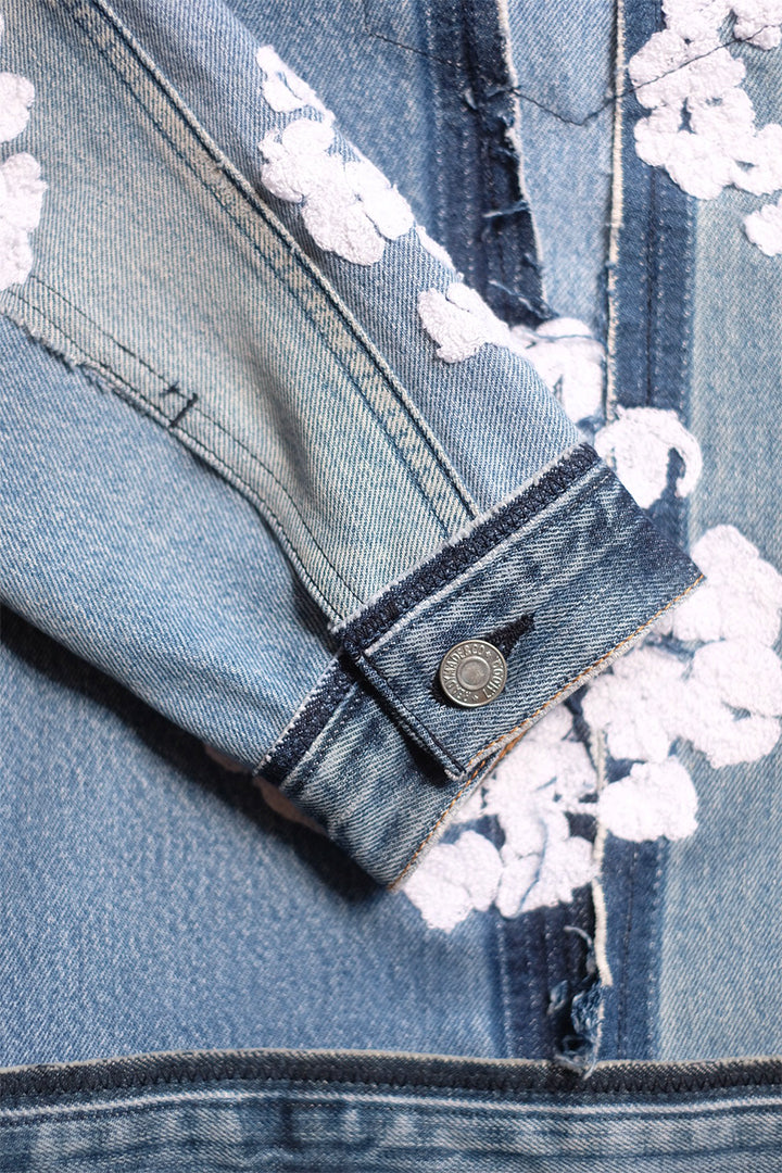CTN WREATH TRK JKT/BLU