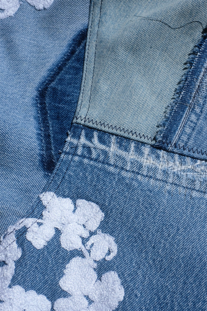 CTN WREATH TRK JKT/BLU