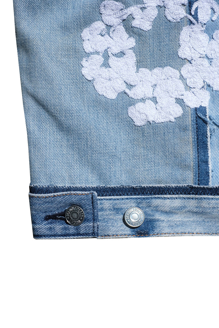CTN WREATH TRK JKT/BLU