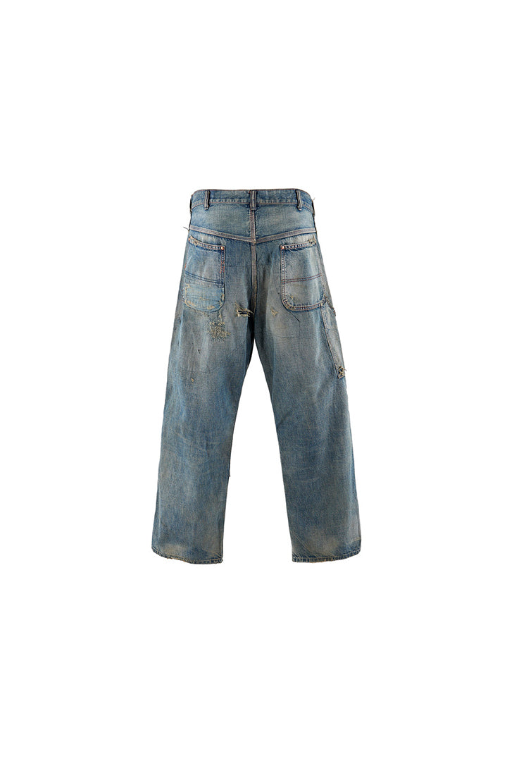 DNM PNT/PAINTER PANTS/BU