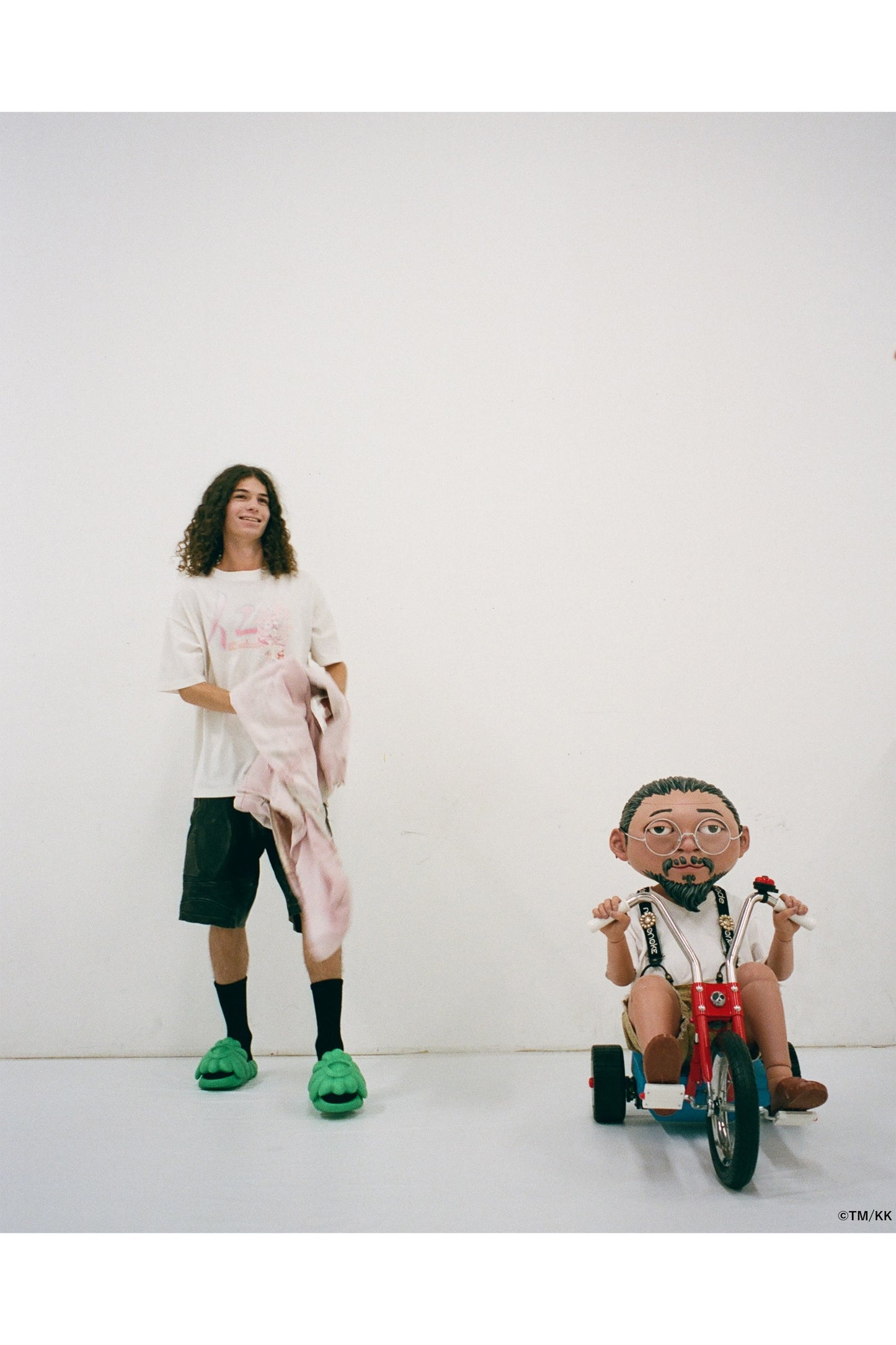 SS T-SHIRT/仁/WHITE