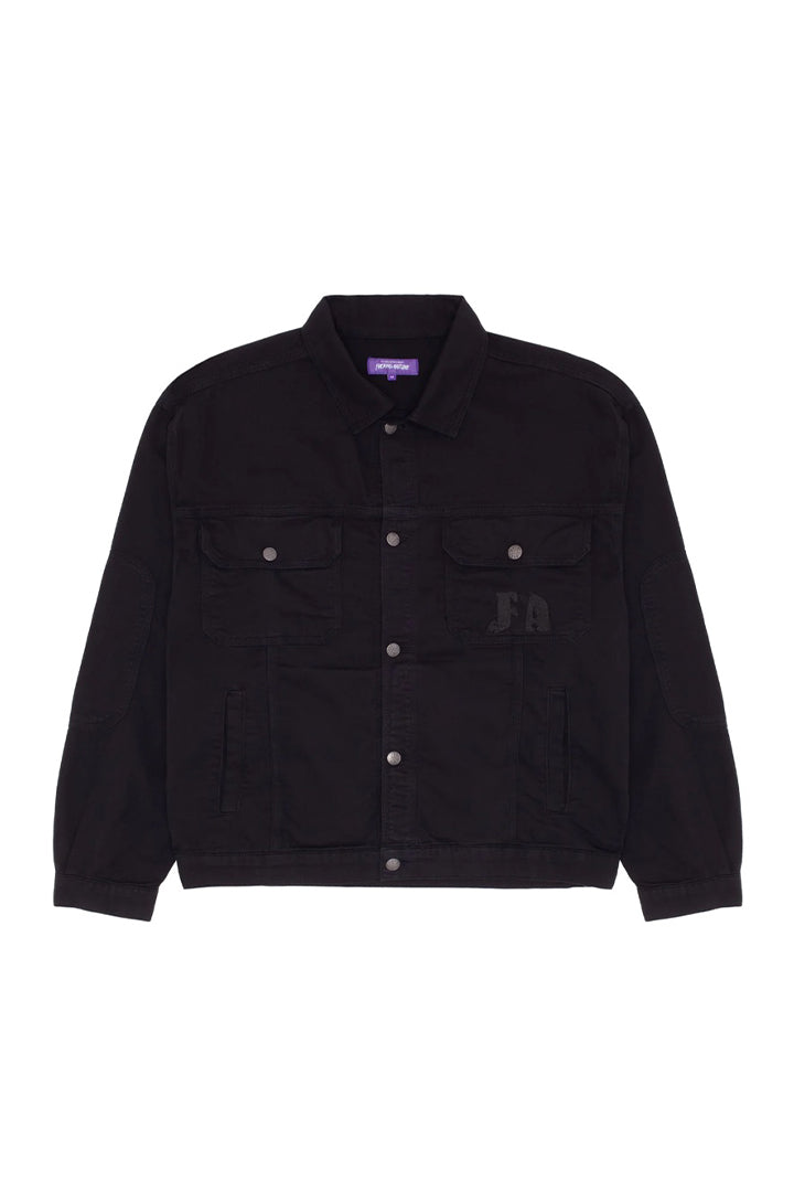 Chain Stitched Avatar Oversized Trucker