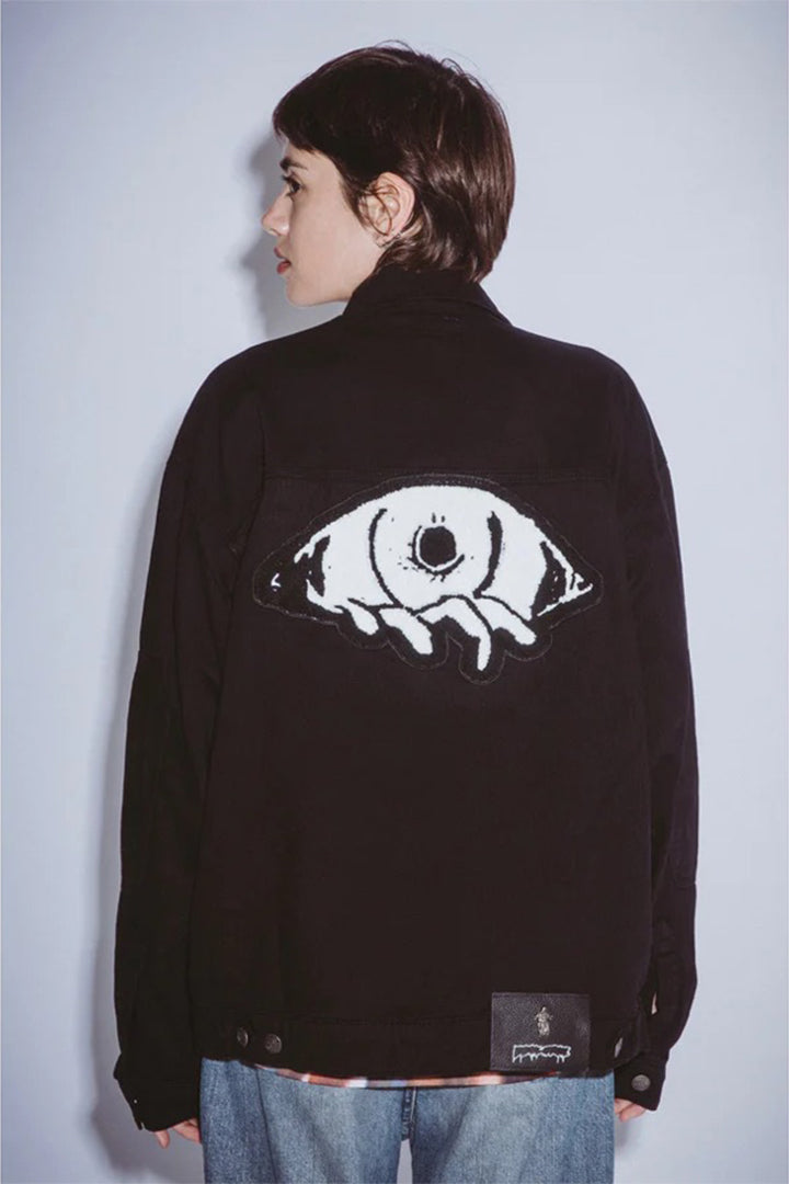 Chain Stitched Avatar Oversized Trucker