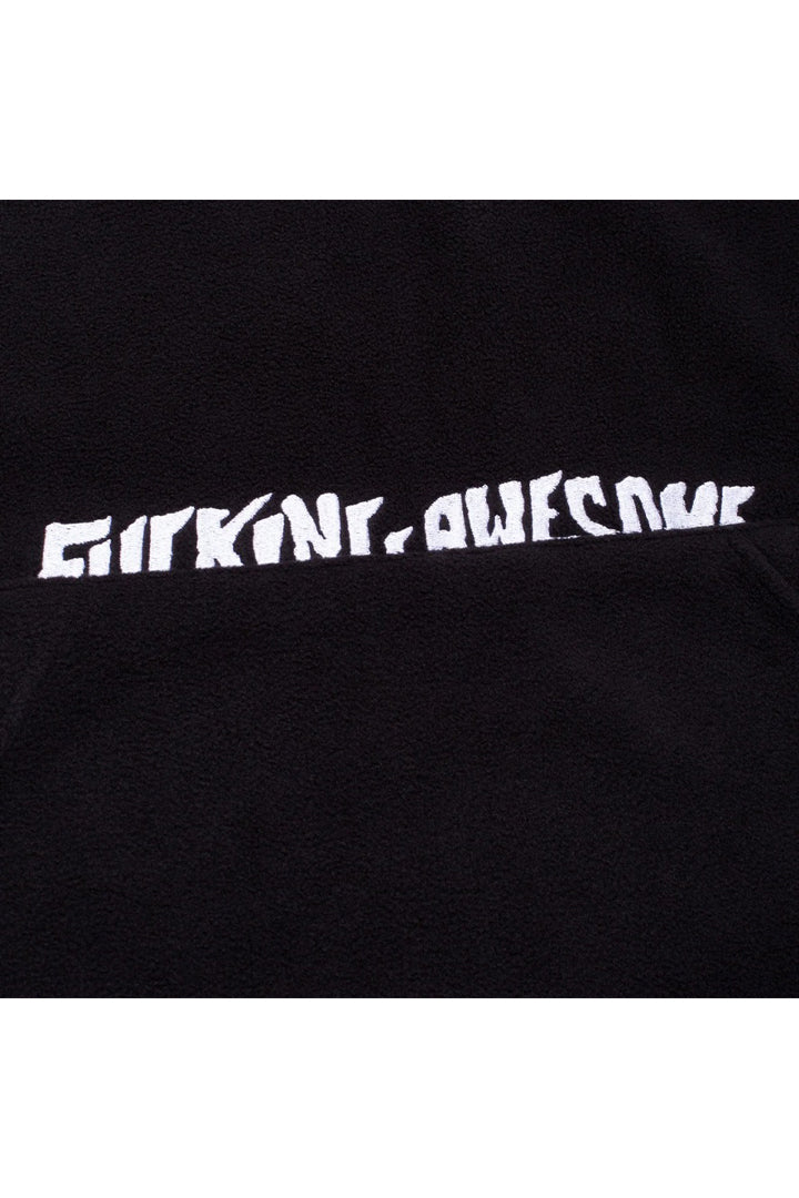 Cut Off 1/4 Zip Polar Fleece