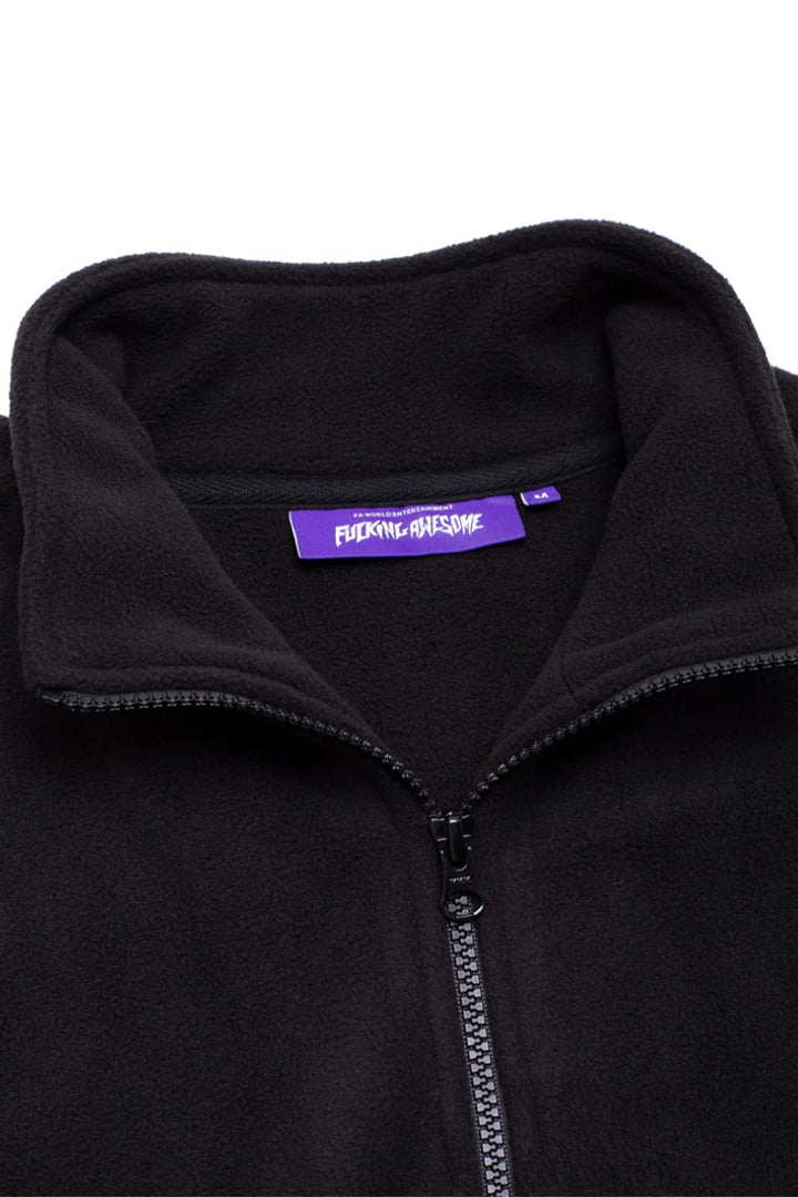 Cut Off 1/4 Zip Polar Fleece