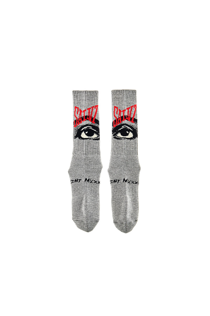 SOCKS/EYES/GRAY