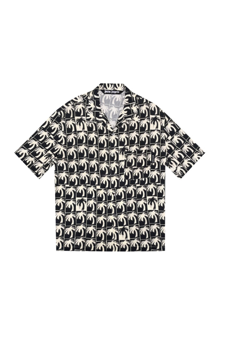 DRIPPING PALMS BOWLING SHIRT