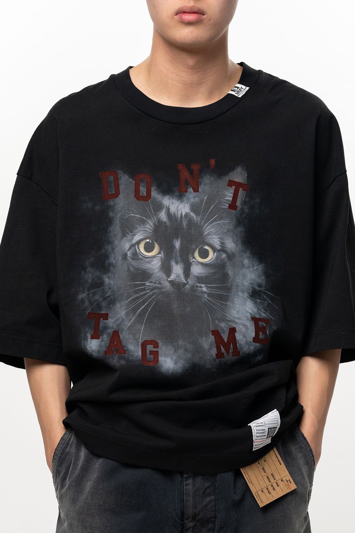 CAT PRINTED TEE