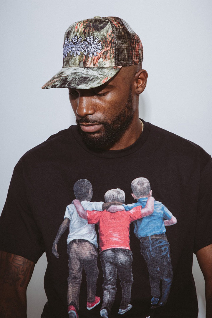 Three Sprial Trucker Hat