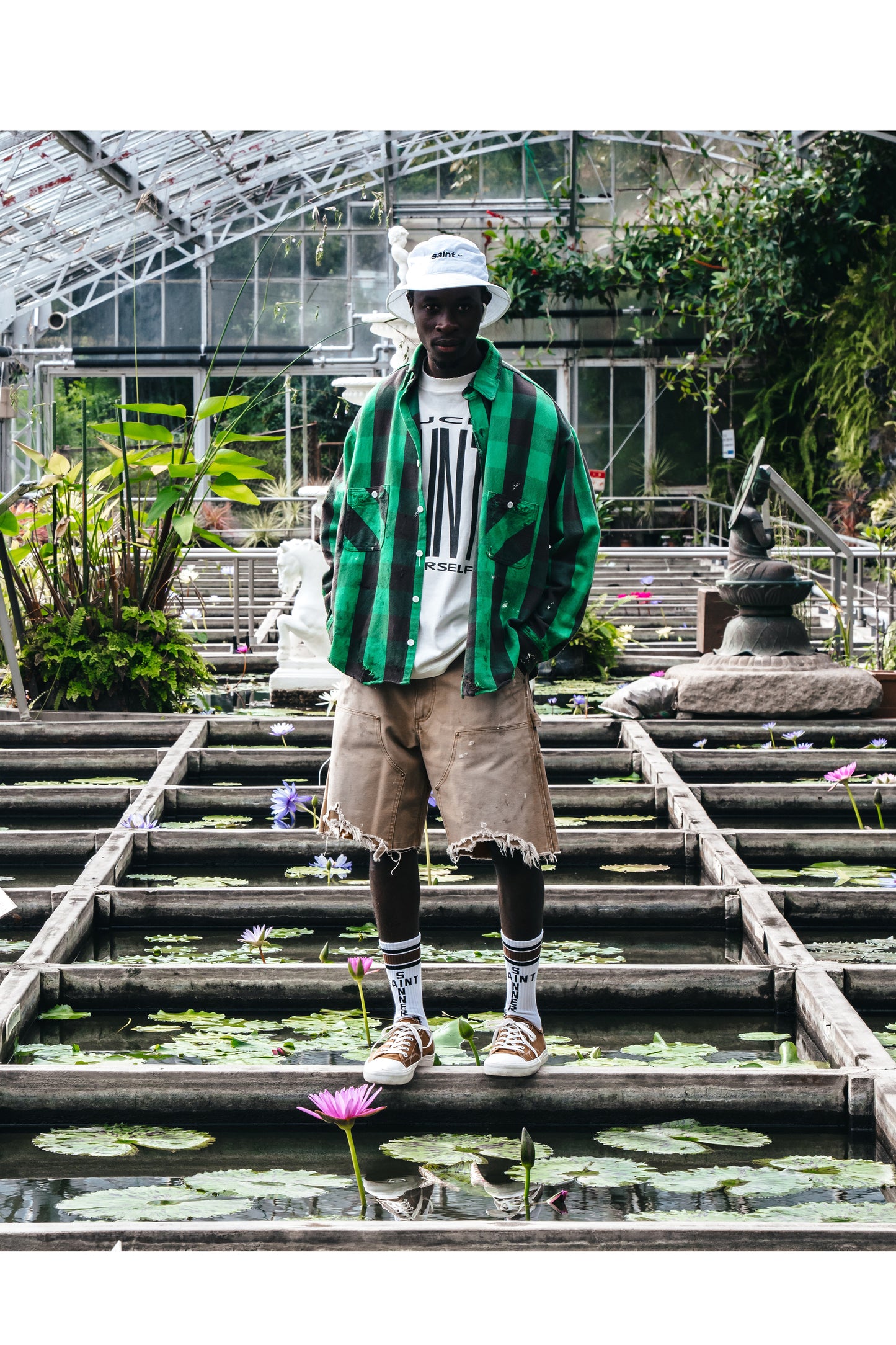 SS TEE/SAINT YOURSELF/WHITE