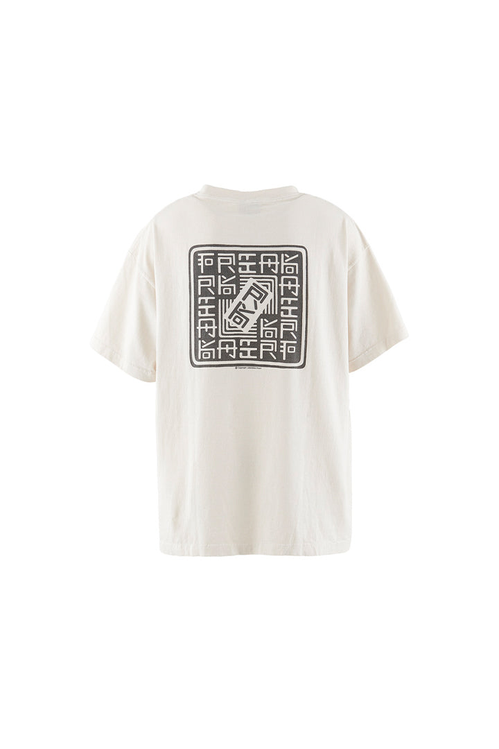 RK_SS TEE/WITHOUTFEAR/WH