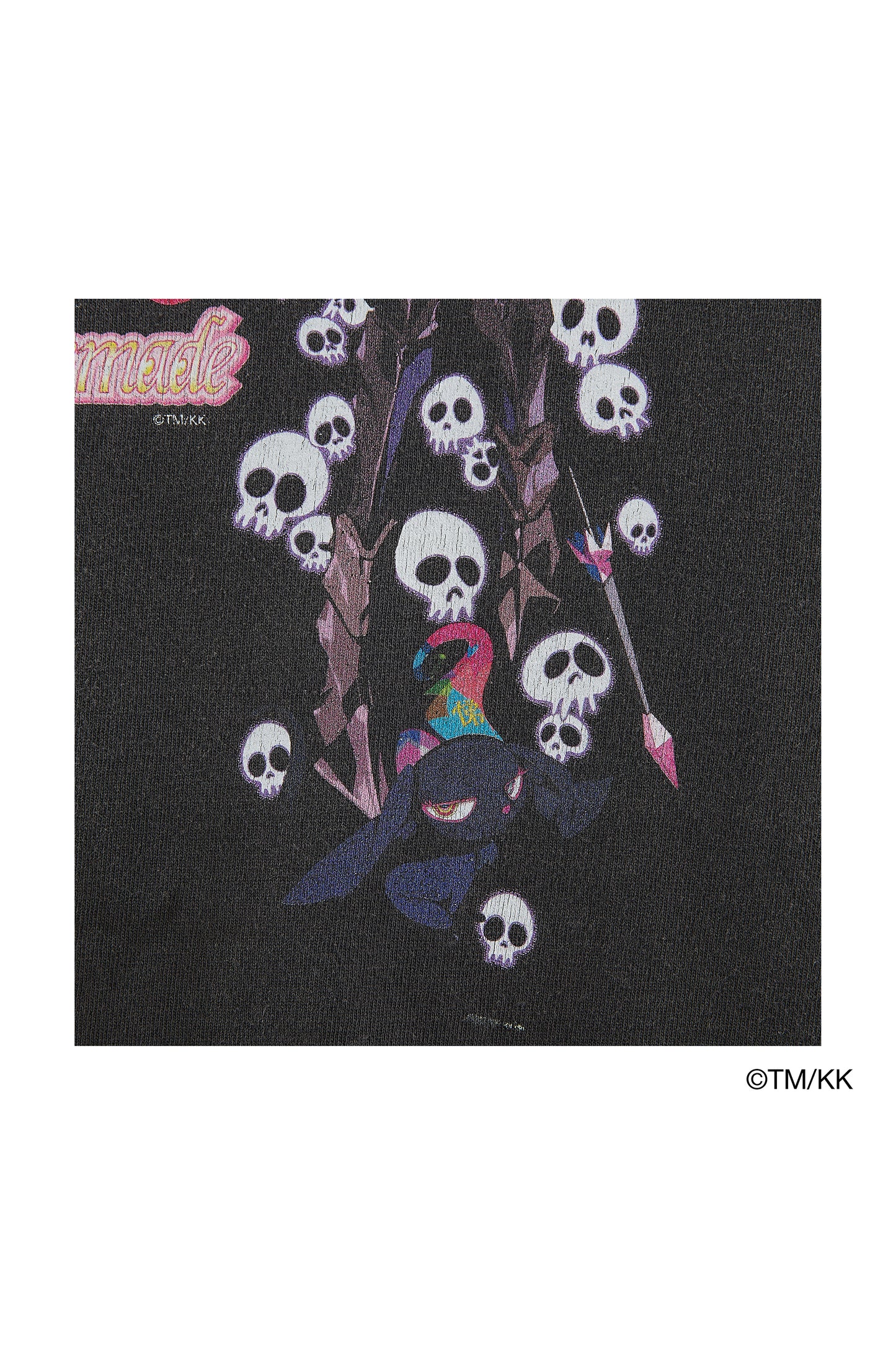 SS T-SHIRT/悌/BLACK
