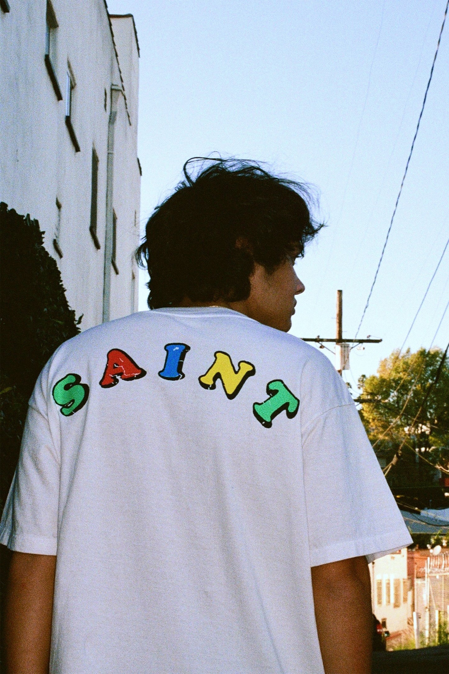 JR_SS T-SHIRT/DESTROY/WHITE
