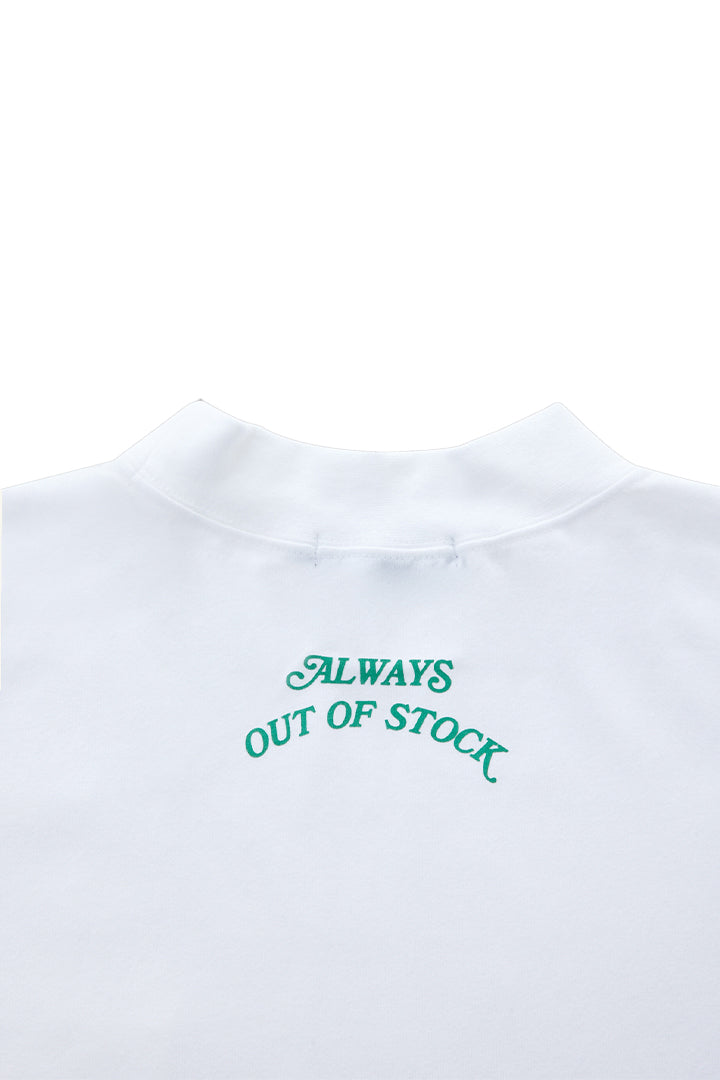 BASIC LOGO MOCK NECK TEE