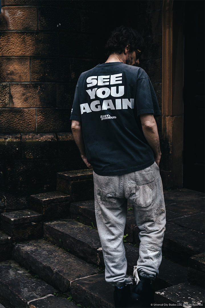 FF_SS TEE/FURIOUS 7/BLACK