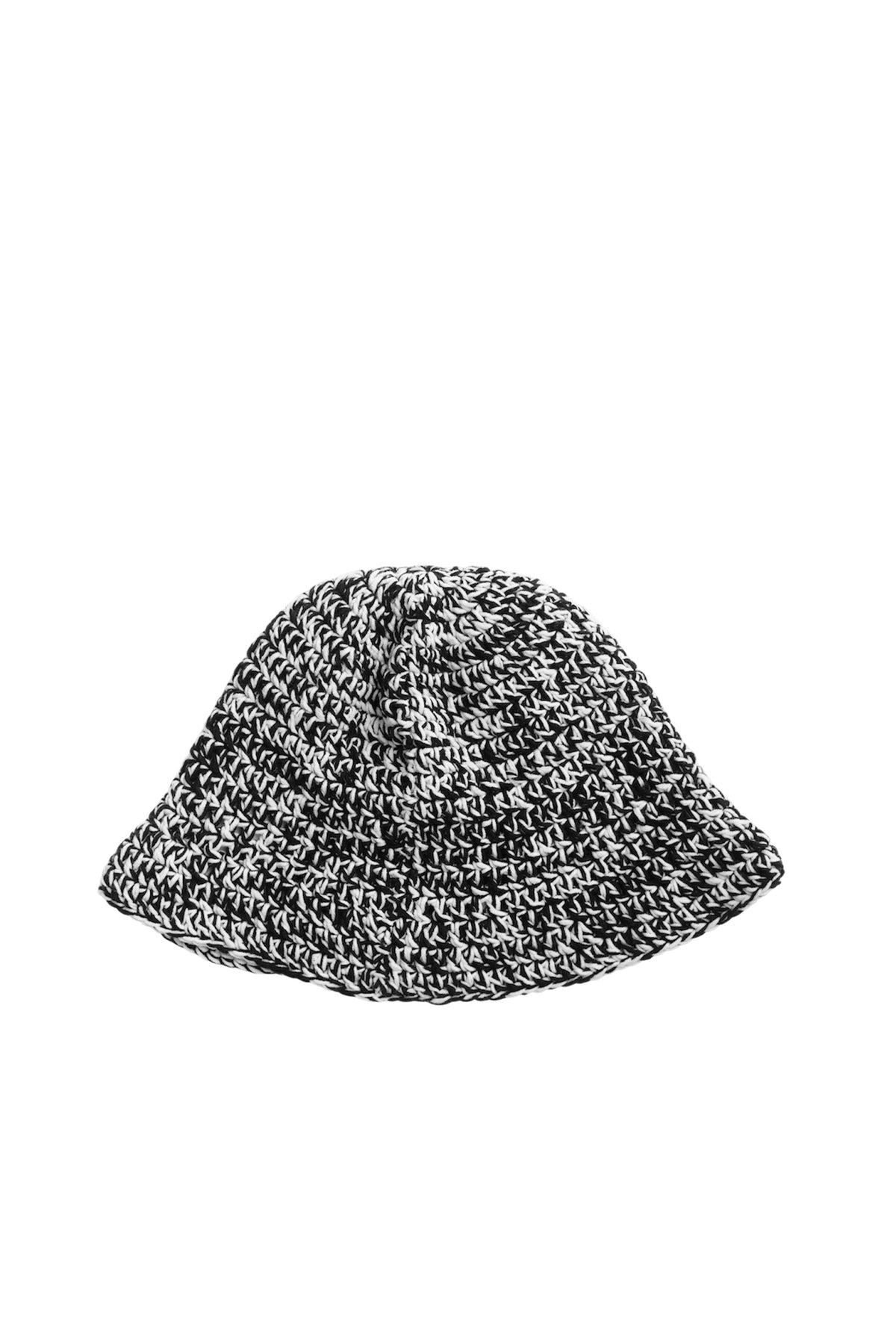 3D cross knit hat