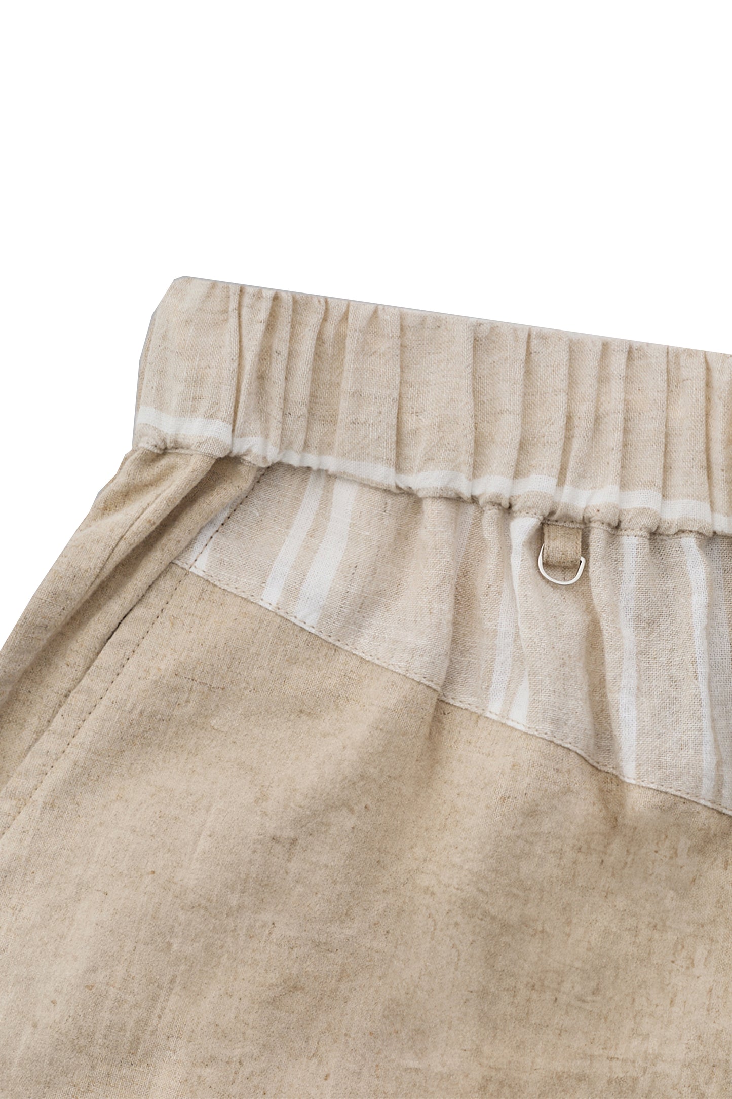 LINEN BASKETBALL SHORTS