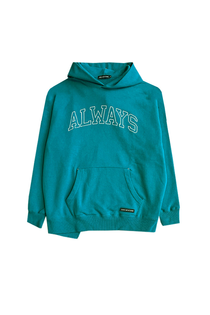 BACK SWITCHED HOODIE