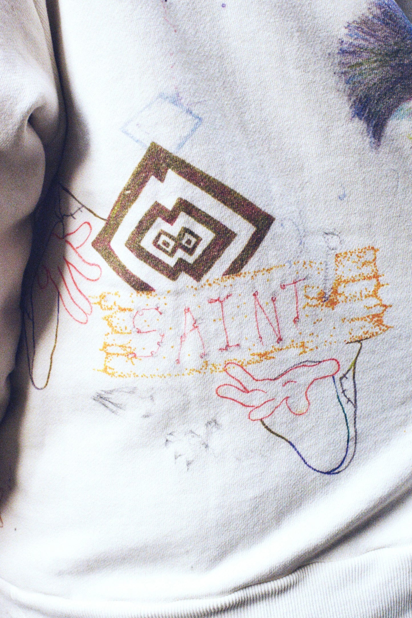 COCO_DOUBLE FACE HOODIE//WHT