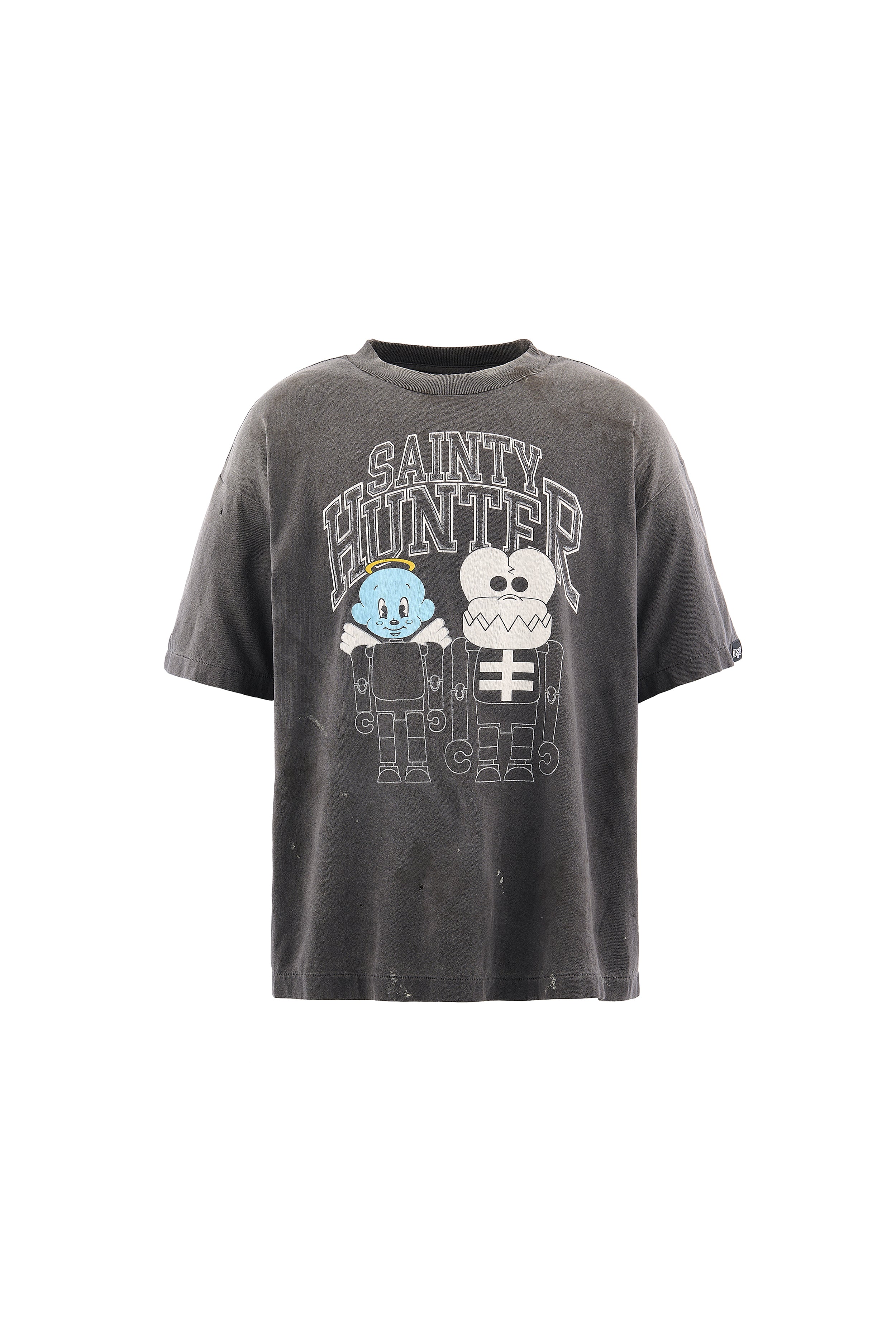 Saint Mxxxxxx (セントマイケル)/BH_SS TEE/SKULL K&BABY-M/BLK│正規