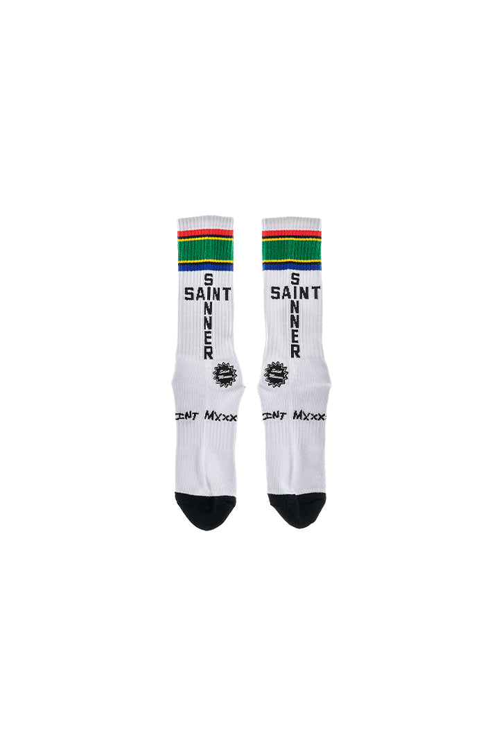 SOCKS/SOUTH AFRICA/WHITE