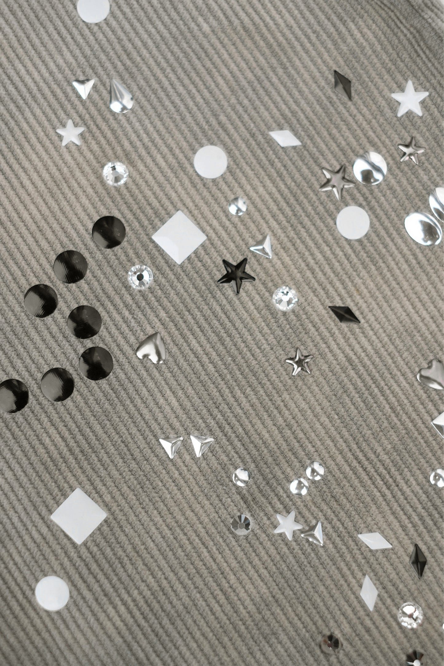 EMBELLISHED CORDUROY TROUSERS