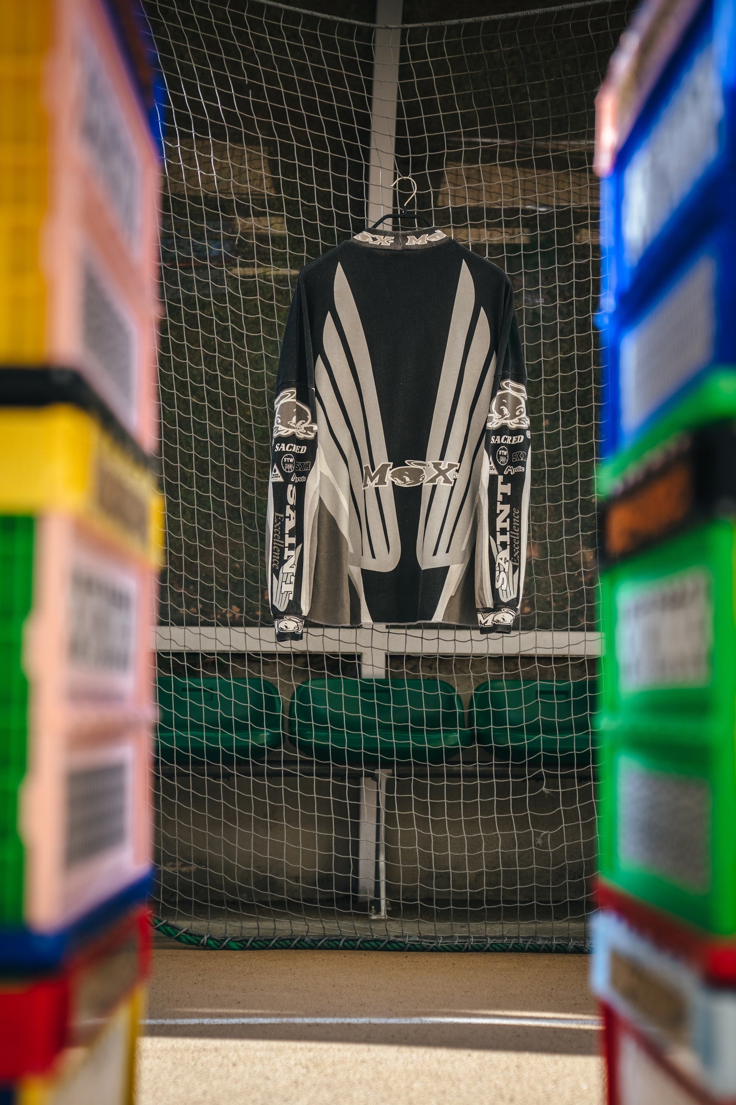 LS T-SHIRT/SAINT MX/BLACK