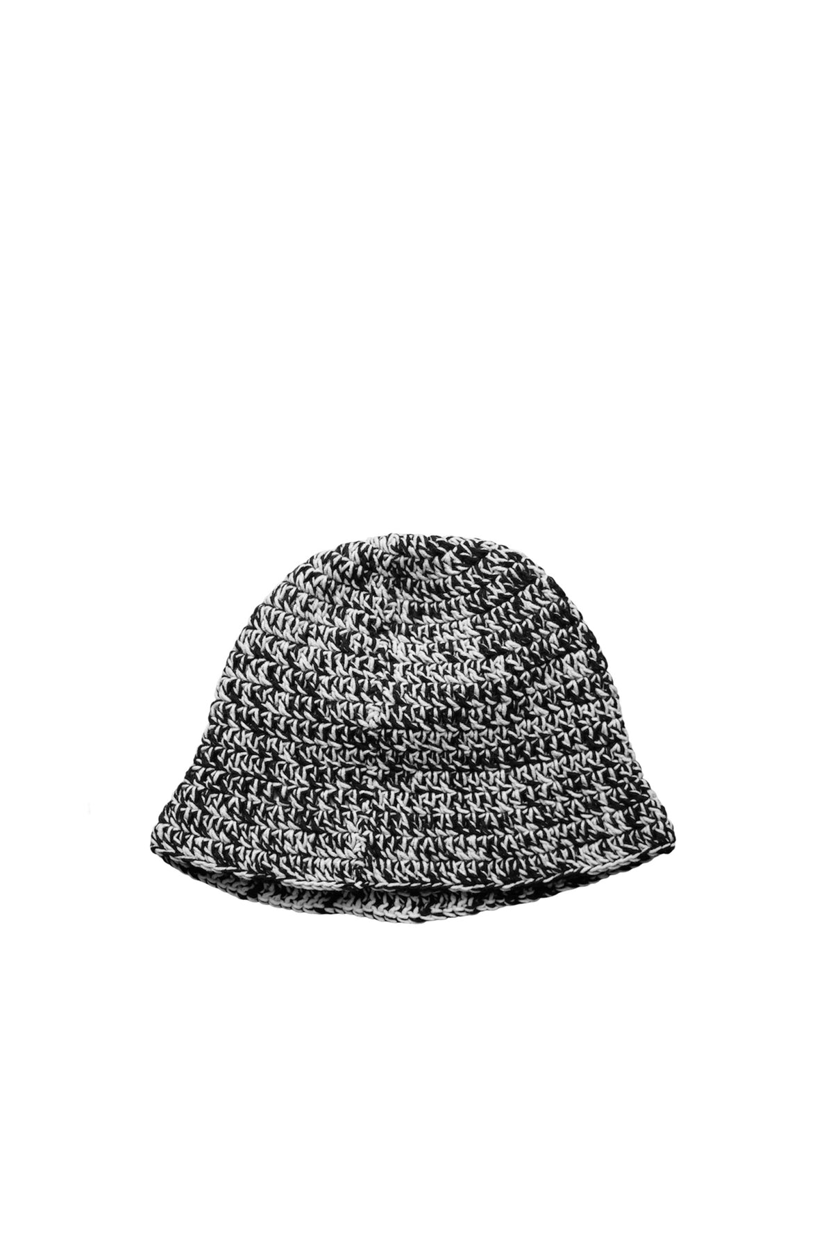 3D cross knit hat