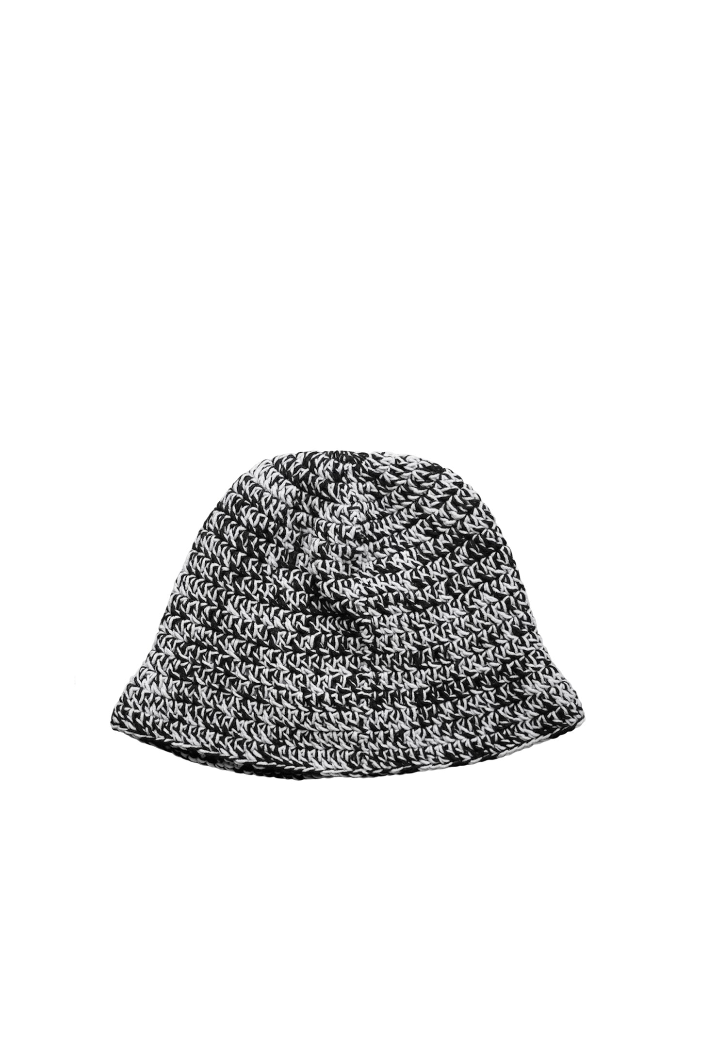 3D cross knit hat
