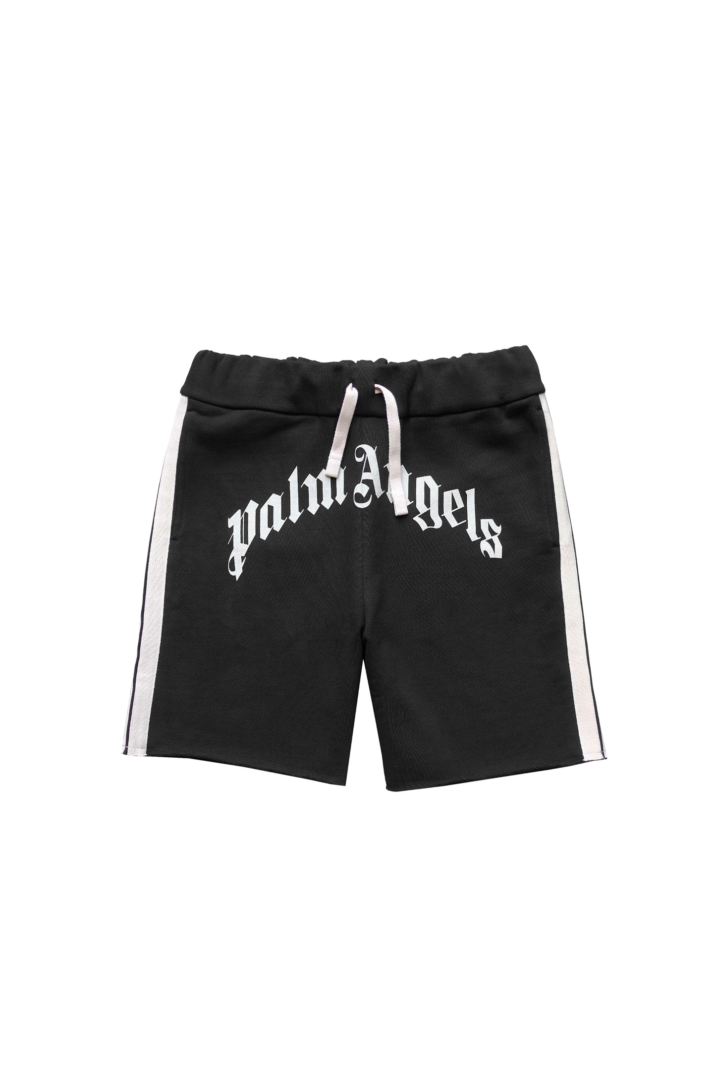 CURVED LOGO TRACK SWEATSHORTS