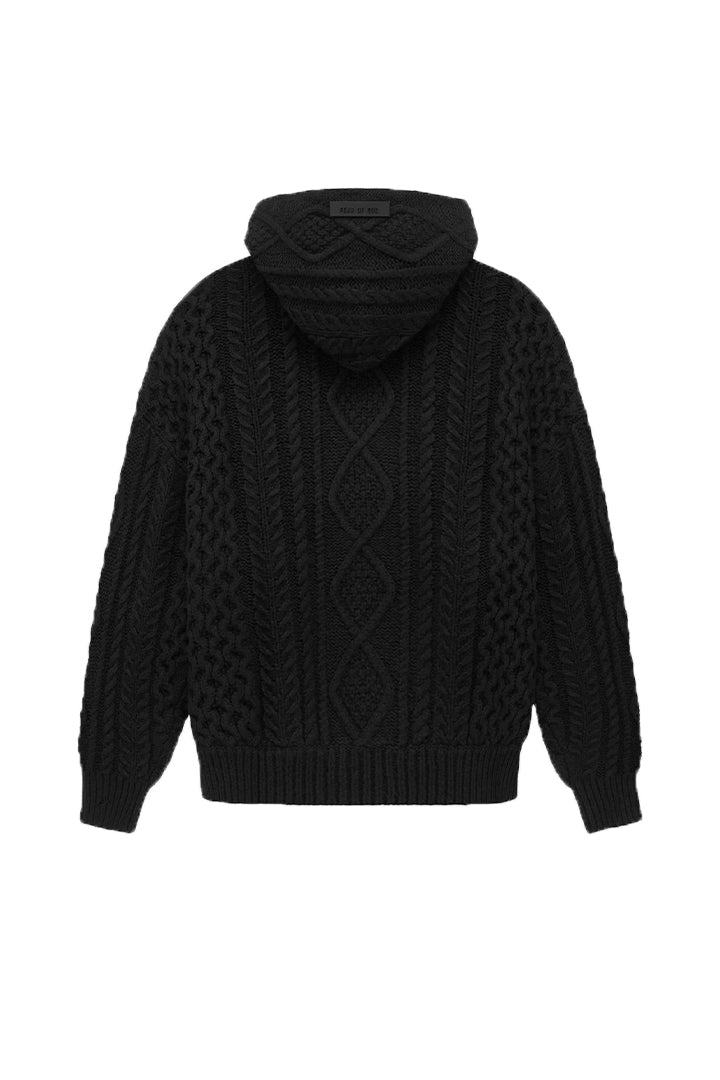 Cable Knit Hoodie