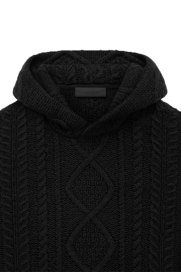 Cable Knit Hoodie