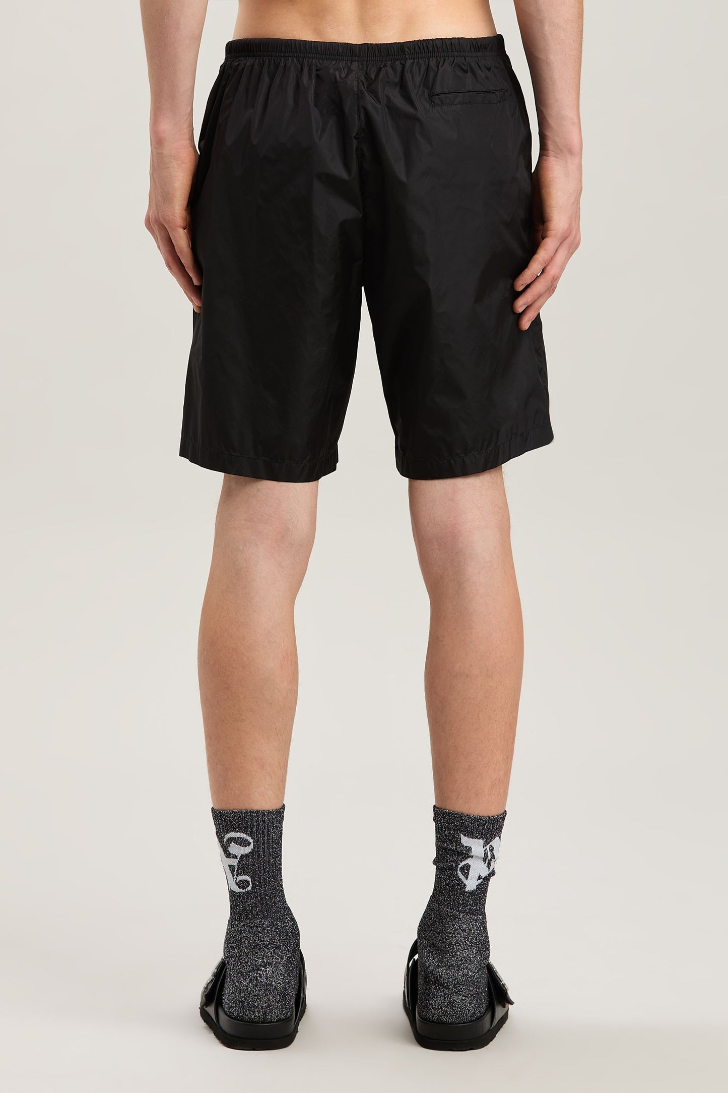 CURVED LOGO SWIMSHORTS