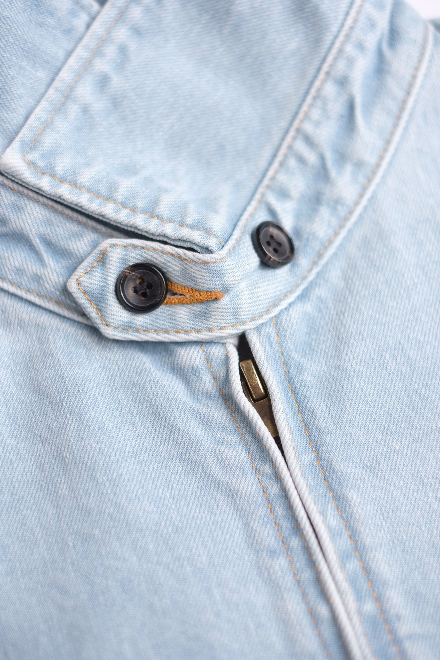 DENIM HARRINGTON JACKET