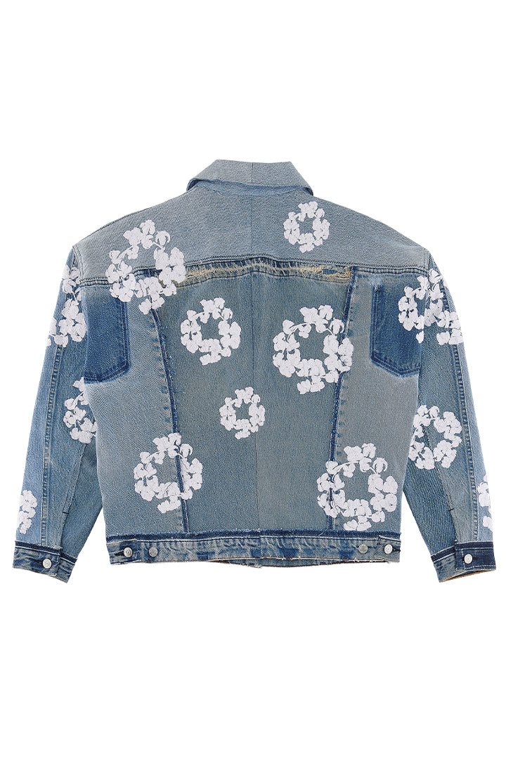 CTN WREATH TRK JKT/BLU