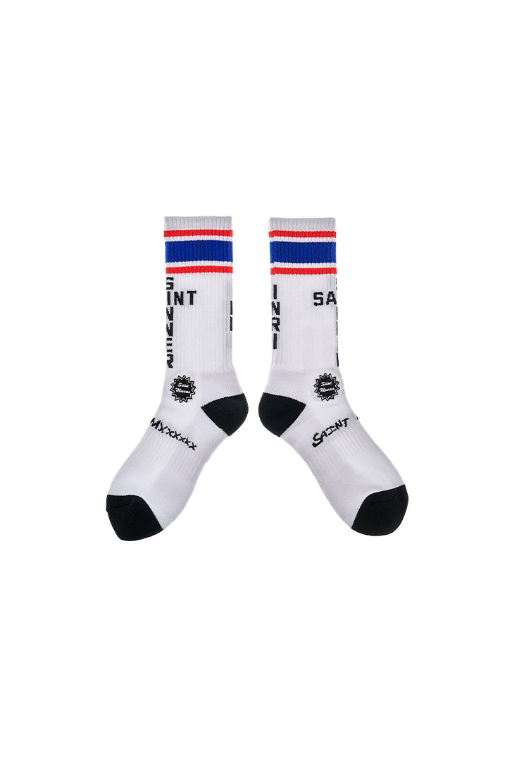 SOCKS/USA/WHITE