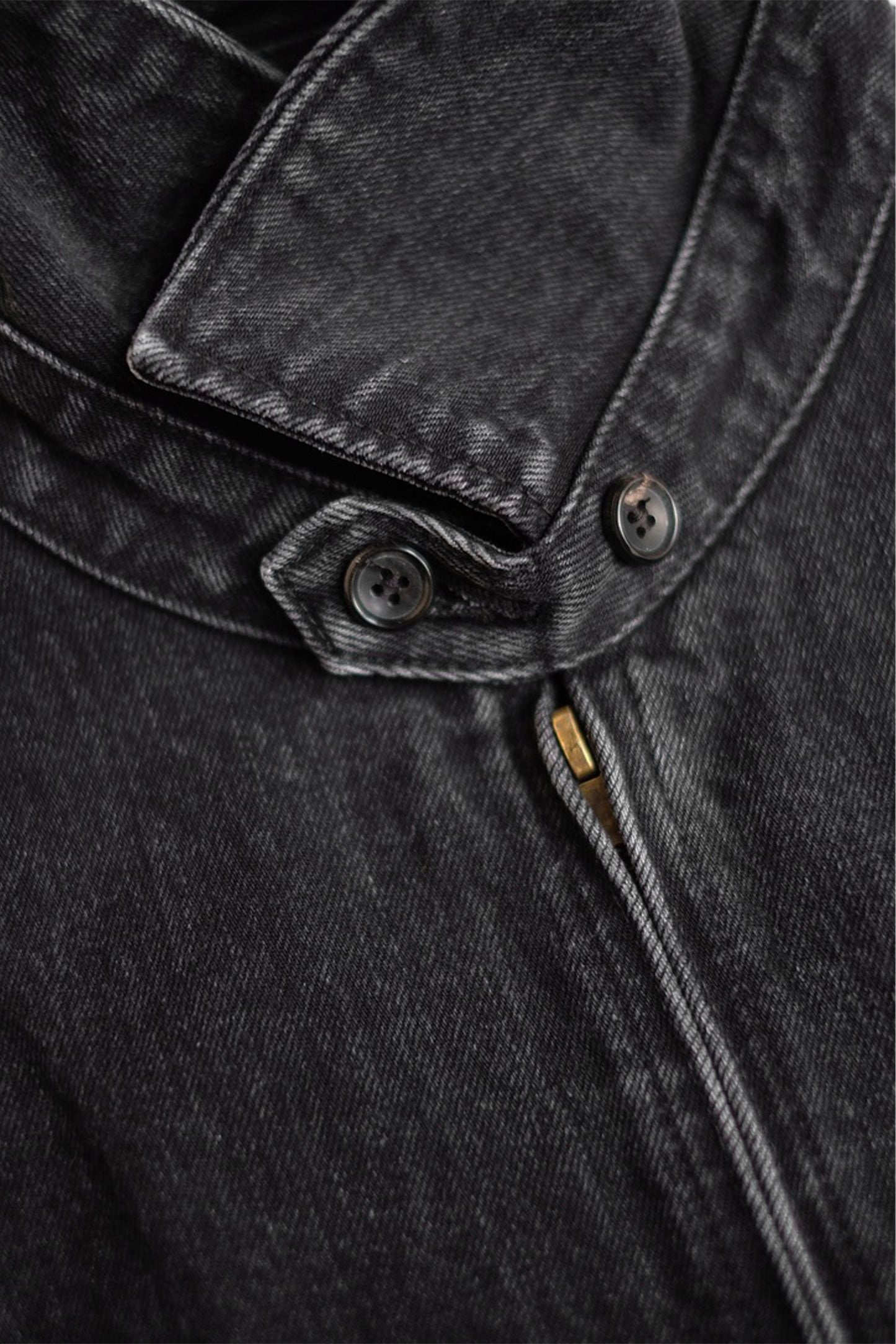 DENIM HARRINGTON JACKET