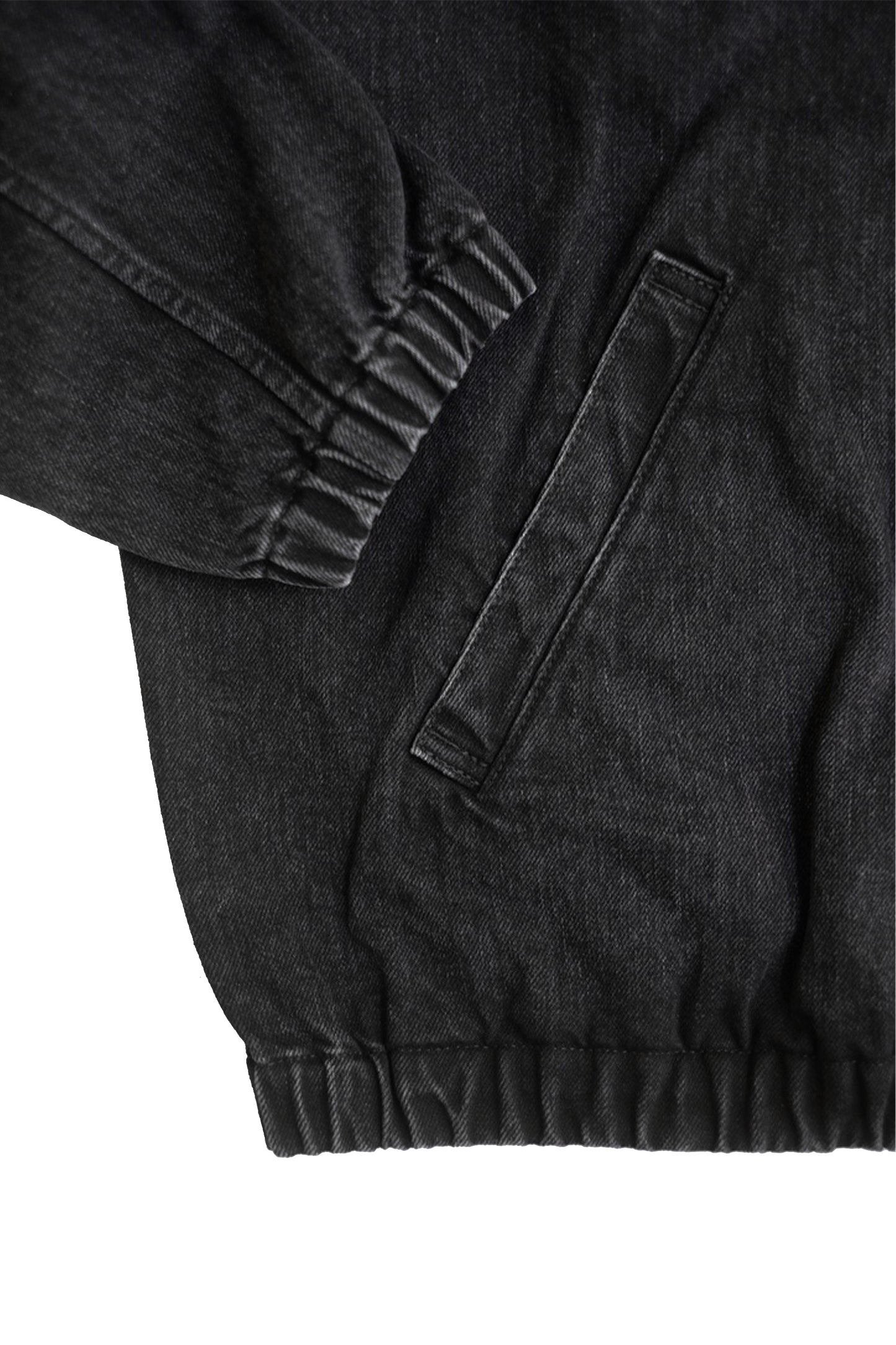 DENIM HARRINGTON JACKET