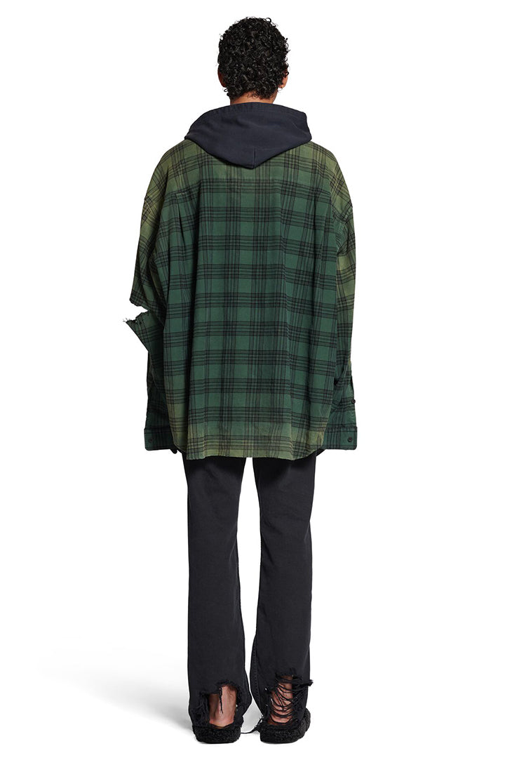 Hooded Oversized Shirt