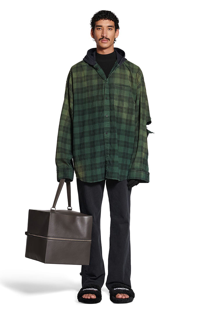 Hooded Oversized Shirt