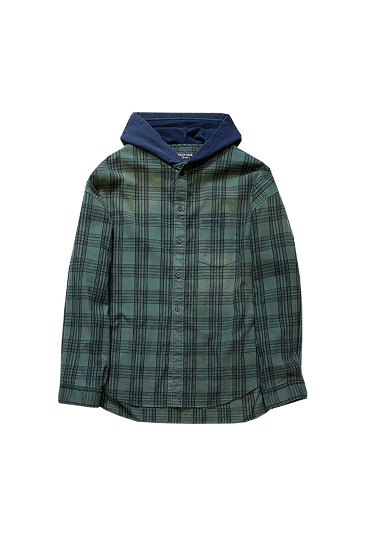 Hooded Oversized Shirt