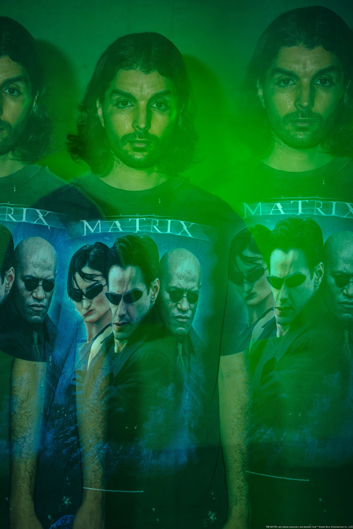 MTRX_SS TEE/THE MATRIX WHITE