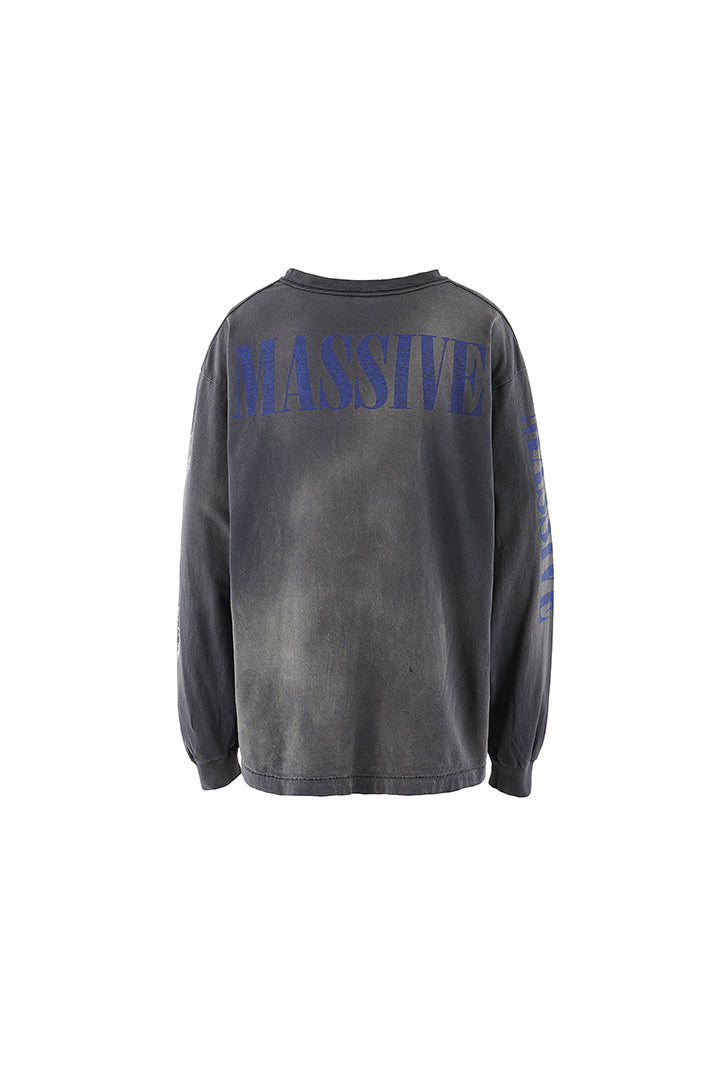 LS TEE/MASSIVE/BLACK